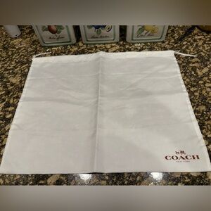 Coach White Storage Bag - Dust Bag